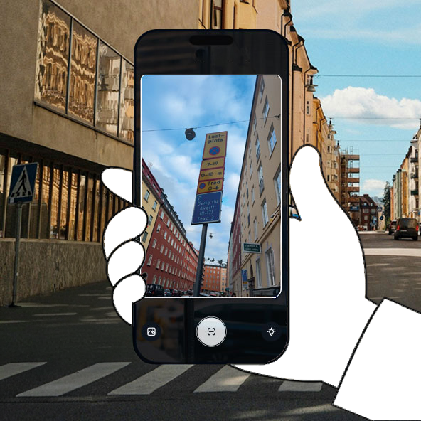 För förare – Hitta parkering direkt och slipp böter.