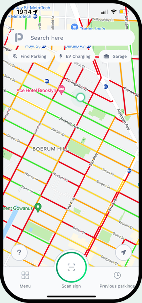 För förare – Hitta parkering direkt och slipp böter.