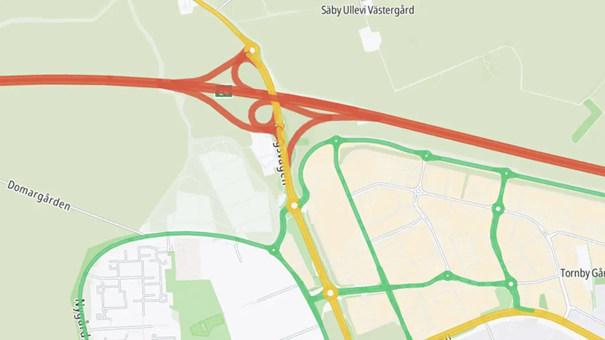 Trafikflöden och förändringar över tid