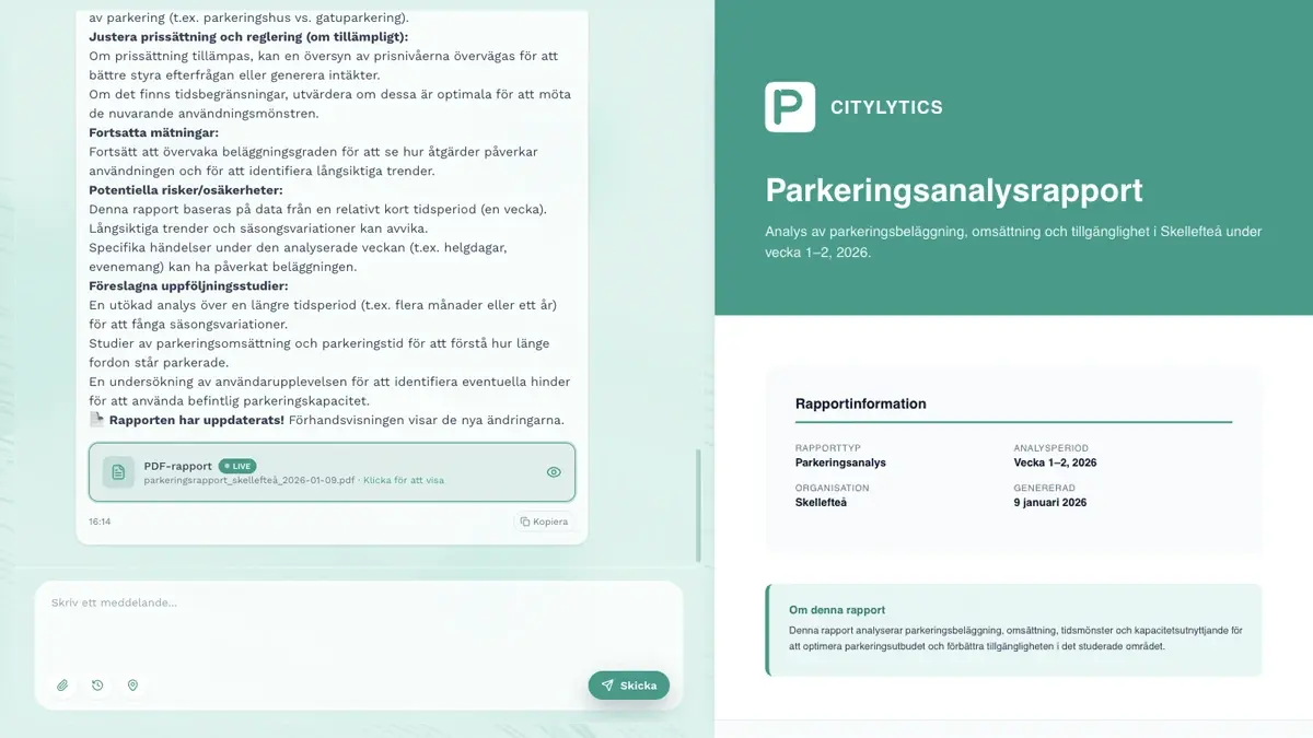 Rapporter för uppföljning och beslut